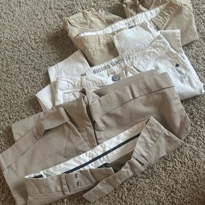 Tommy Hilfiger capris sz 3, Gap capris sz 4, Mossimo skinny pants sz 5